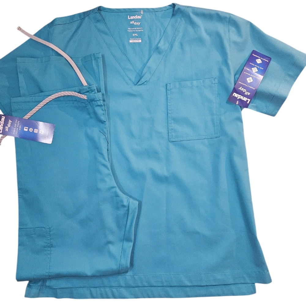 NWT Landau All day scrub set